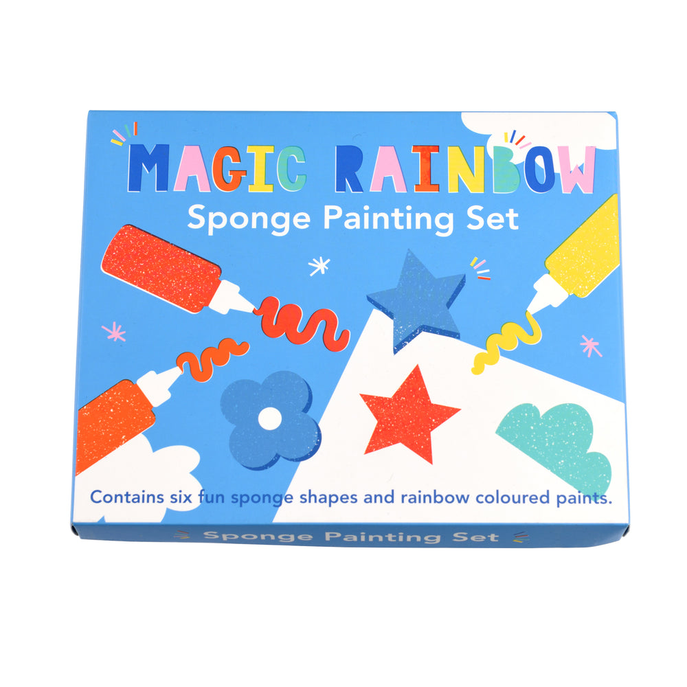Magic Rainbow Sponge Painting Set