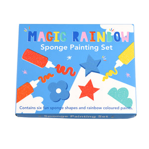 Magic Rainbow Sponge Painting Set