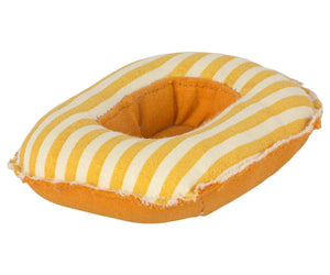 Rubber Boat for Small Mouse | Yellow Stripe