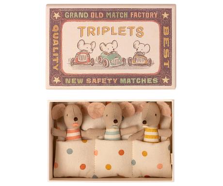 
                
                    Load image into Gallery viewer, Triplets Baby Mice in Matchbox
                
            