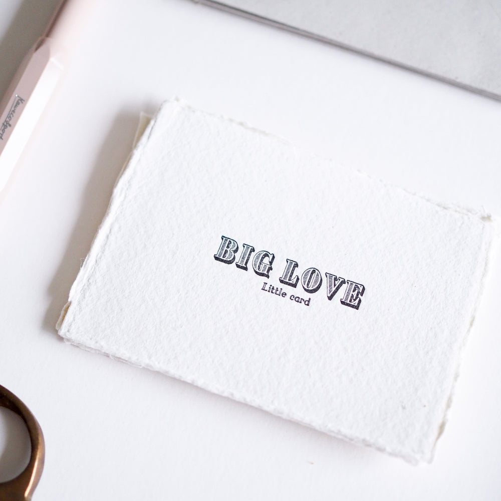 Mini Notecard Sets | Big Love