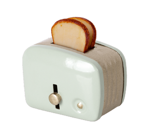 Miniature Toaster & Bread | Mint