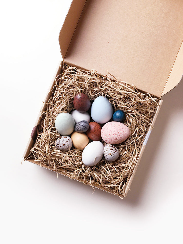 
                
                    Load image into Gallery viewer, Moon Picnic A Dozen Bird Eggs in a Box
                
            