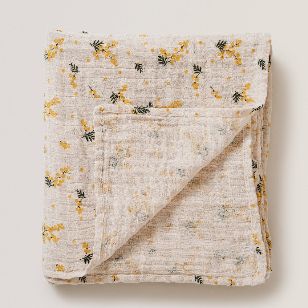 
                
                    Load image into Gallery viewer, Garbo&amp;amp;Friends Muslin Swaddle Blanket | Mimosa
                
            