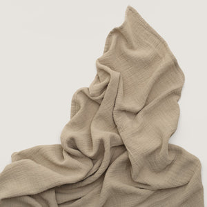 Garbo&Friends Muslin Swaddle Blanket | Olive