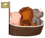 Noah's Ark with 3 Mini Animals Rattles