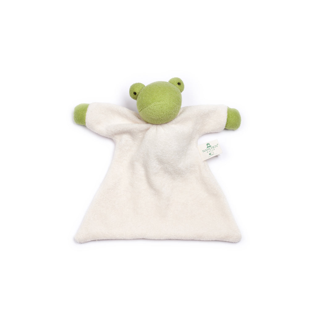 
                
                    Load image into Gallery viewer, Organic Cotton/Wool Soft Frog Comforter
                
            