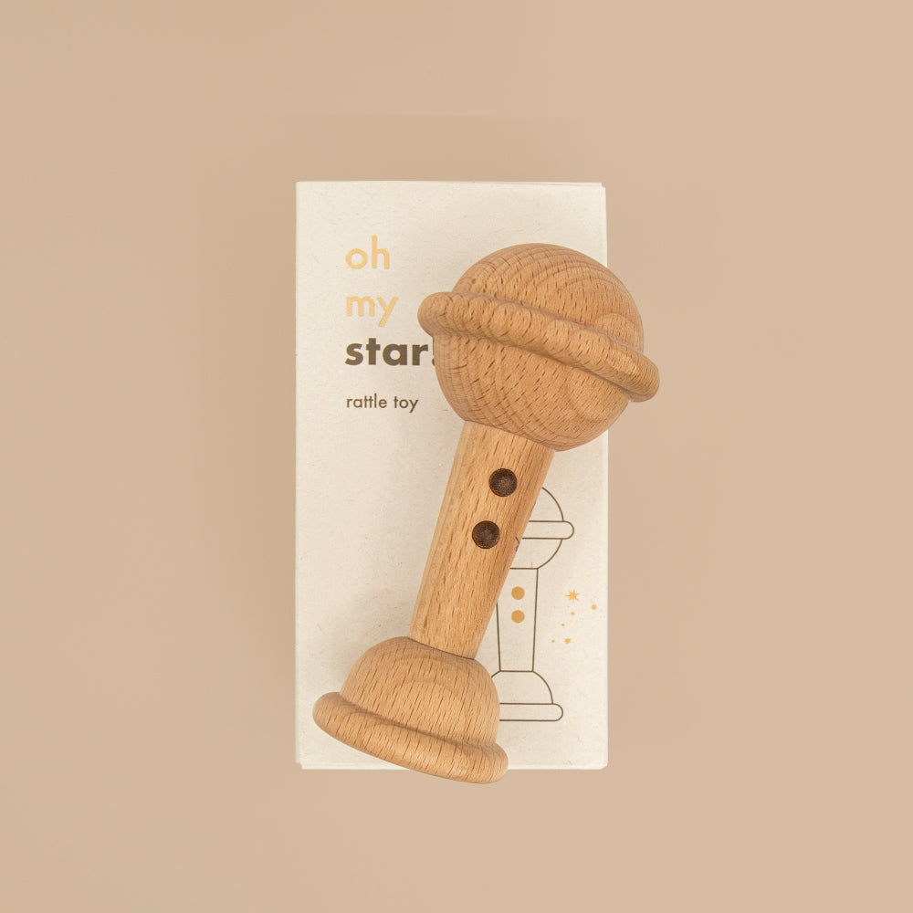 'Oh my star!' Rattle Toy