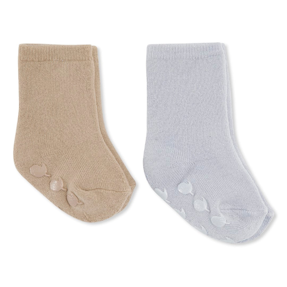 Terry Socks Pack of 2 | Oxford & Pearl Blue