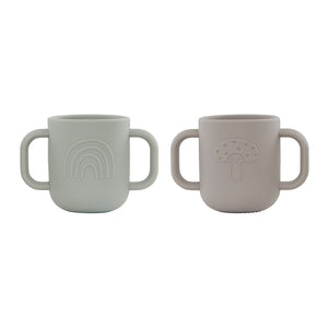 Kappu Infant Cup - Pack of 2 | Clay / Pale Mint