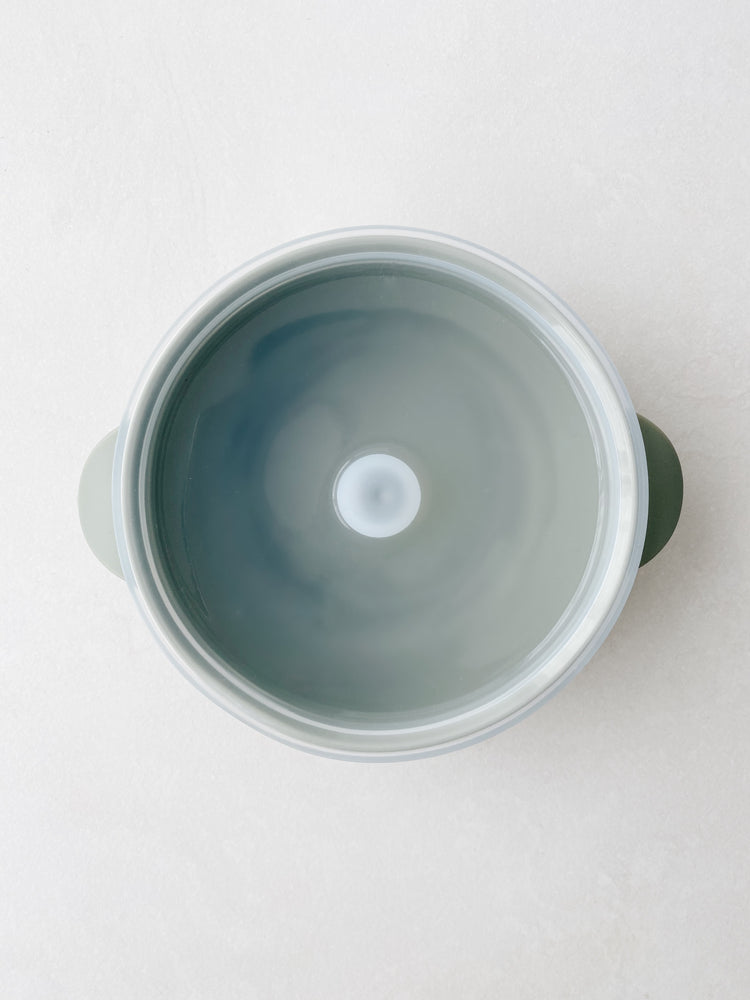 
                
                    Load image into Gallery viewer, Silicone Non-slip Bowl in Sage
                
            