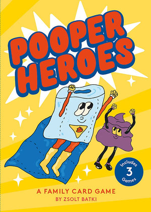
                
                    Load image into Gallery viewer, Pooper Heroes | A Family Card Game
                
            