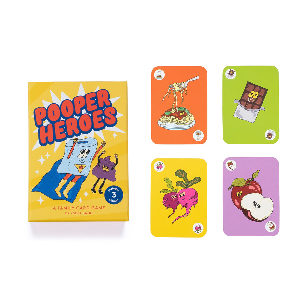 Pooper Heroes | A Family Card Game