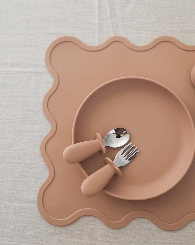 Wiggly Placemat | Nude