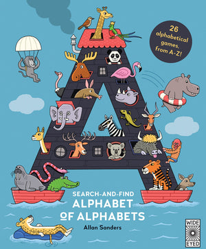 Search and Find Alphabet of Alphabets (Large)