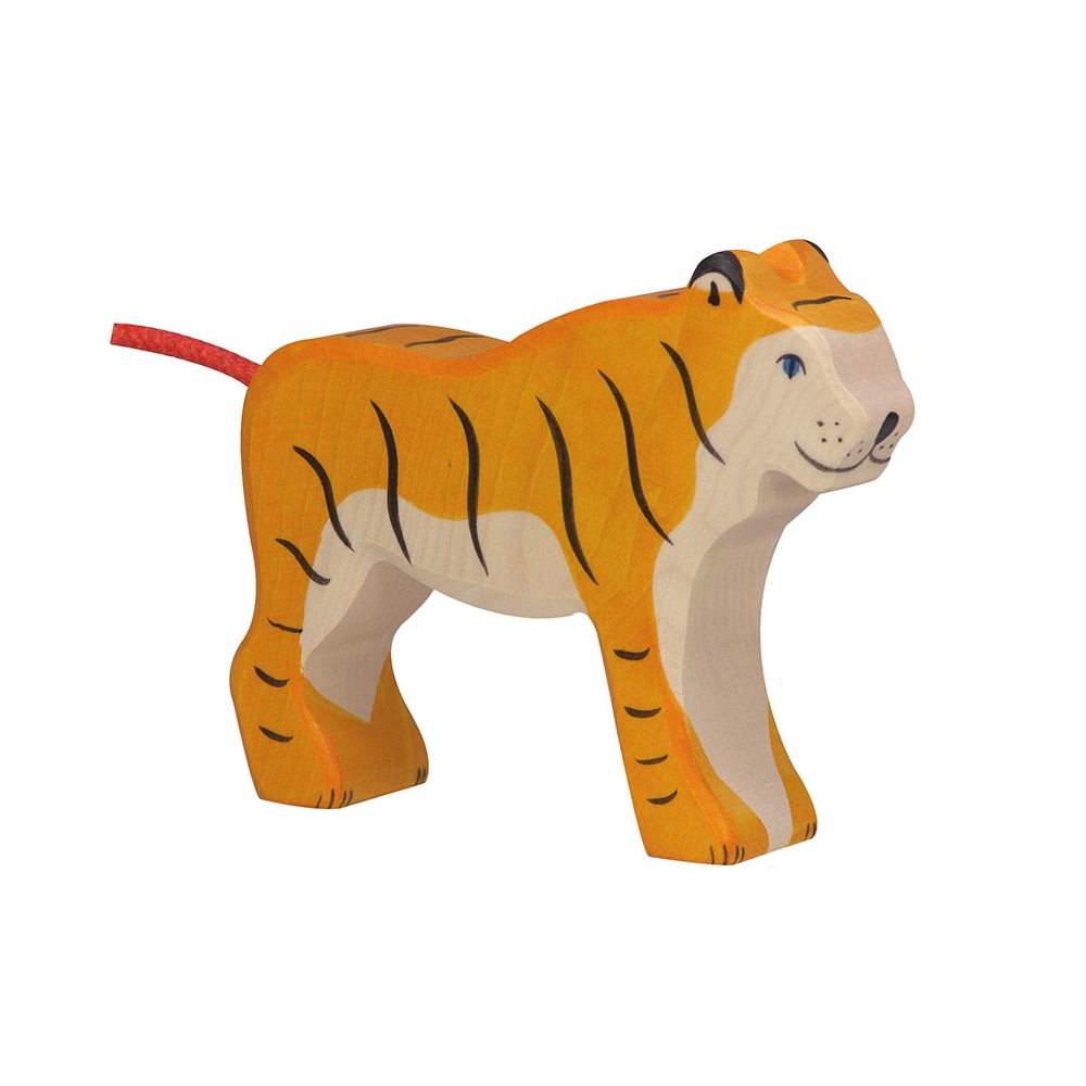 
                
                    Load image into Gallery viewer, Standing Tiger Wooden Figure
                
            