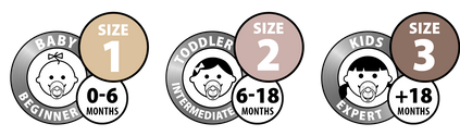 
                
                    Load image into Gallery viewer, BIBS Colour Pacifier Size 2 | 6-18 months | 1PC  by BIBS
                
            