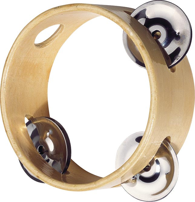 
                
                    Load image into Gallery viewer, Tambourine with 3 Bells
                
            