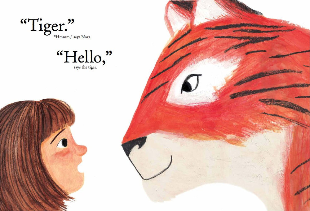 There's a Tiger in the Garden (Board book)