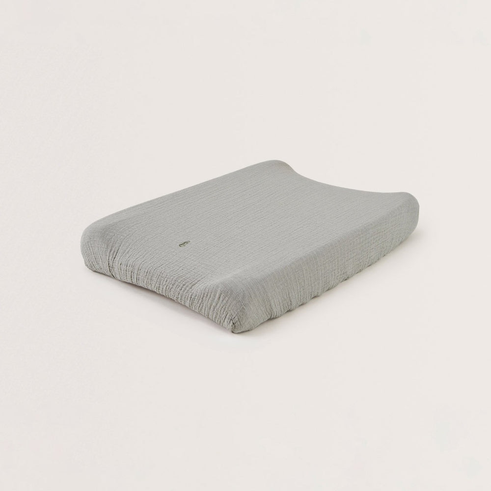 
                
                    Load image into Gallery viewer, Thyme Muslin Changing Mat Cover
                
            