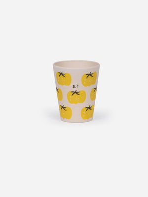 
                
                    Load image into Gallery viewer, Bobo Choses Tomato Bamboo Cup Yellow
                
            