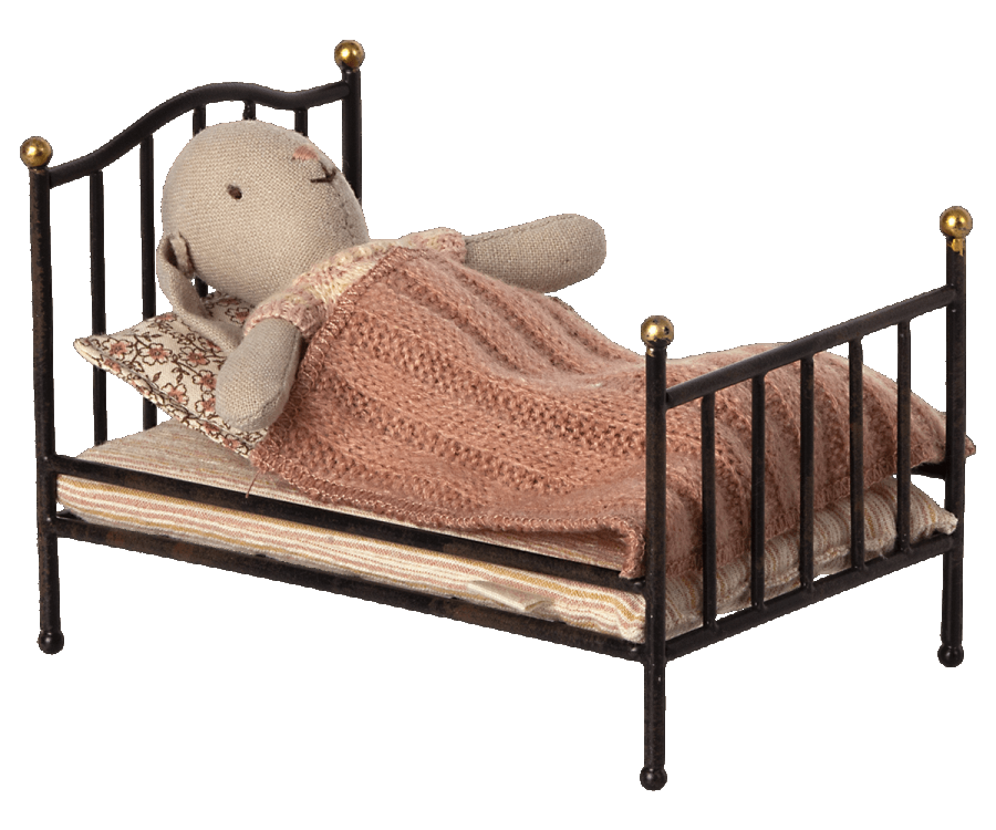 
                
                    Load image into Gallery viewer, Vintage Bed, Mouse | Anthracite
                
            