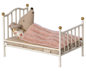 Vintage Bed, Mouse | Off White