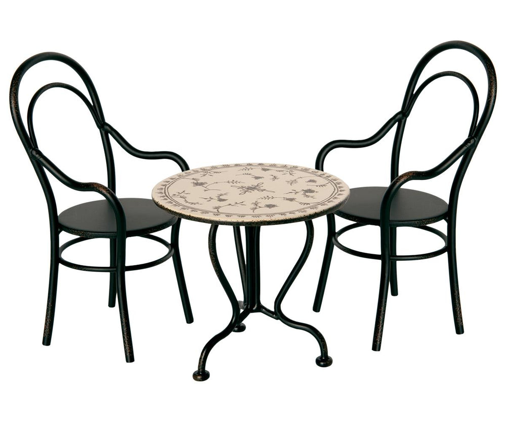 
                
                    Load image into Gallery viewer, Maileg Dining Table Set with 2 Chairs
                
            