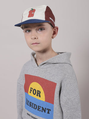 
                
                    Load image into Gallery viewer, Bobo Choses Vote For Pepper Cap Boy Model Front
                
            