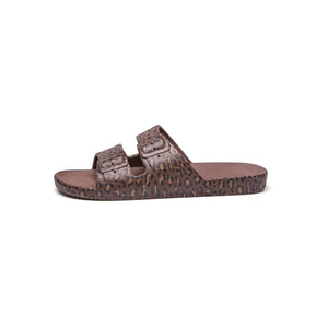Freedom Moses Slides Shoes | WILDCAT CHOCO