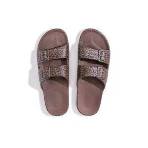 Freedom Moses Slides Shoes | WILDCAT CHOCO