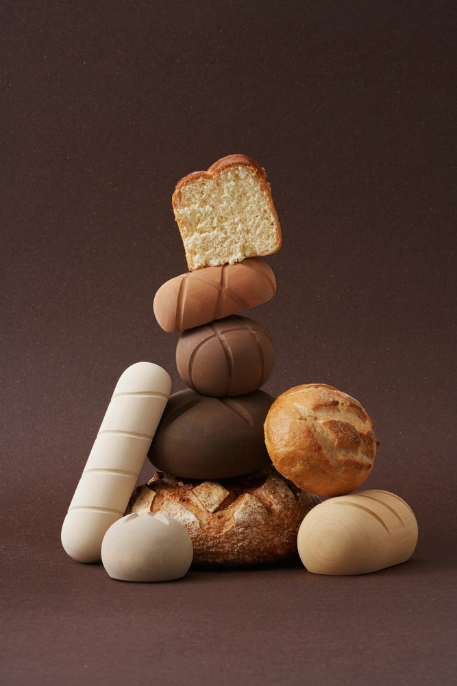 
                
                    Load image into Gallery viewer, Wooden Bread Set
                
            