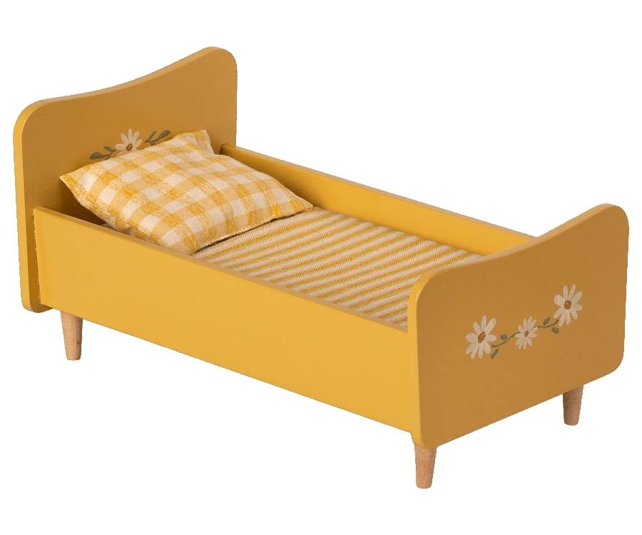Yellow Wooden Bed, Mini