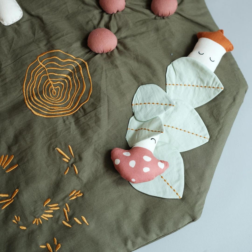 Organic Baby Woods Activity Blanket