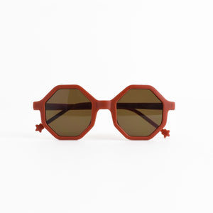 
                
                    Load image into Gallery viewer, YEYE Children Sunglasses | Terracotta Red
                
            
