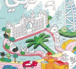 Giant Colouring Poster - Dubai by OMY