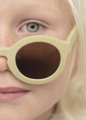 
                
                    Load image into Gallery viewer, Cream Children Sunglasses | Lemon
                
            