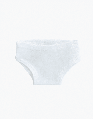 Gordis Cotton Briefs | Off White for Minikane x Gordis Dolls