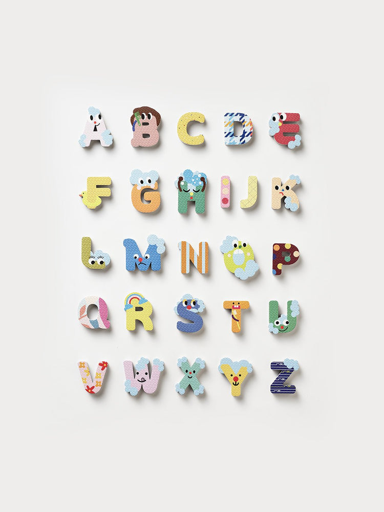 
                
                    Load image into Gallery viewer, Creative Play Bath Stickers &amp;amp; Poster Set | Alphabet
                
            