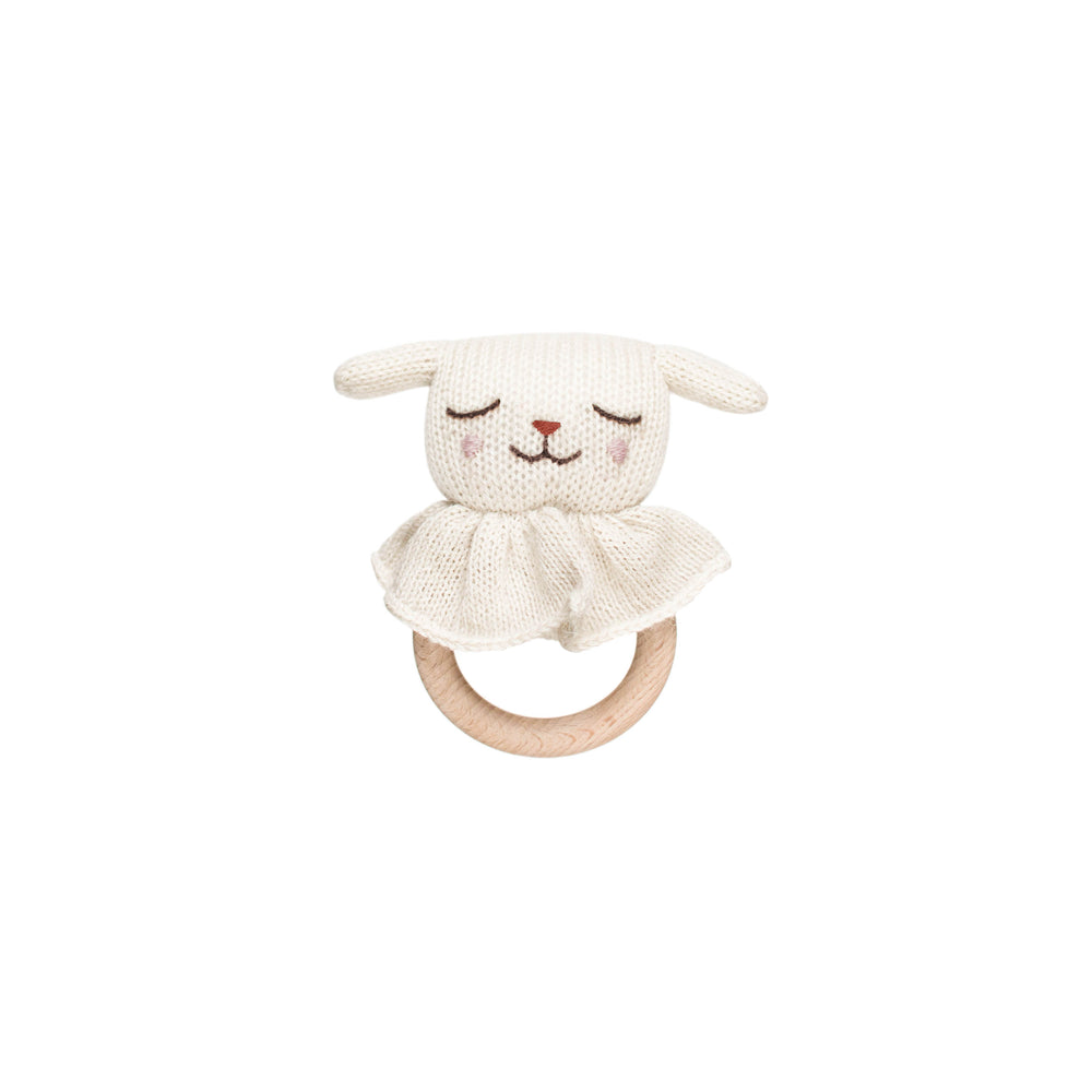 
                
                    Load image into Gallery viewer, Lamb Teething Ring by Main Sauvage
                
            