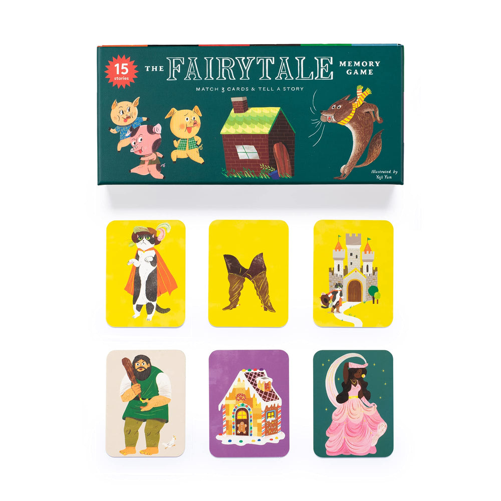 The Fairytale Memory Game - Match 3 cards & tell a story