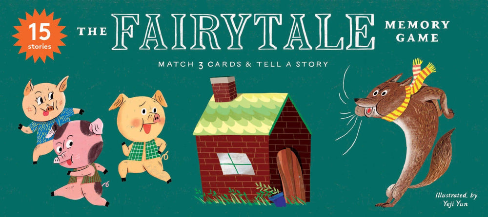 The Fairytale Memory Game - Match 3 cards & tell a story