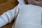 Double Ribbed Cotton Bodysuit | Almond